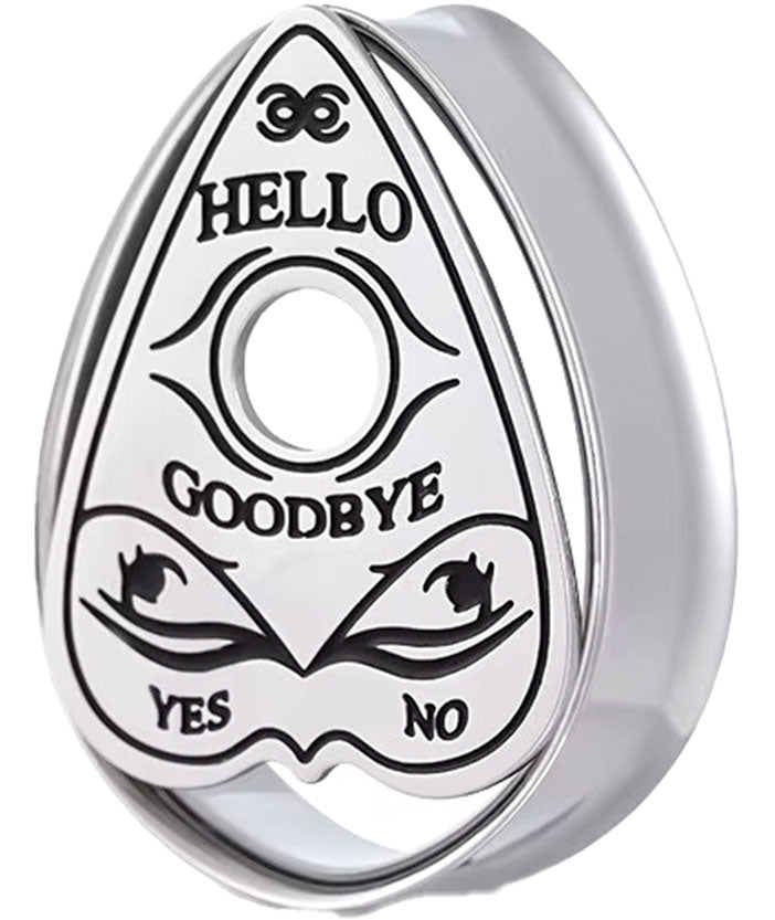 Plug - Planchette Teardrop (Stainless Steel) - Wolf Moon