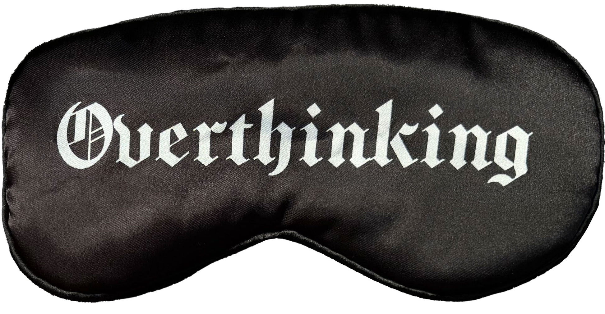Sleep Mask - Overthinking - Wolf Moon