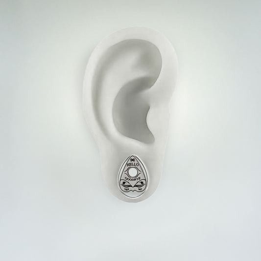 Plug - Planchette Teardrop (Stainless Steel) - Wolf Moon