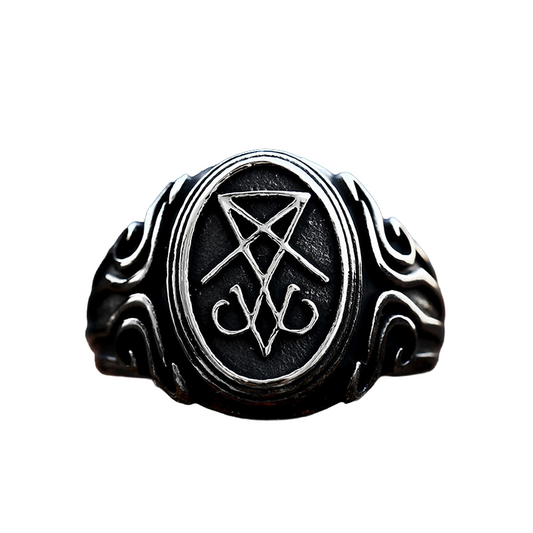 Ring - Sigil of Lucifer (Stainless Steel)