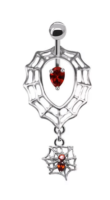 Naval - Spiderwebs (14g) (Surgical Steel) - Wolf Moon