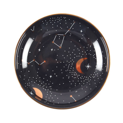 Trinket Dish - Starry Sky (Black) - Wolf Moon