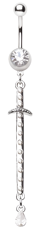 Naval - Sword (316L Surgical Steel) - Wolf Moon