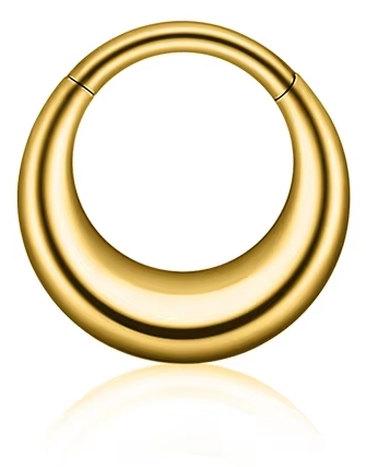 Septum - Arc (16g) (Titanium) - Wolf Moon