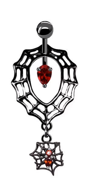 Naval - Spiderwebs (14g) (Surgical Steel) - Wolf Moon