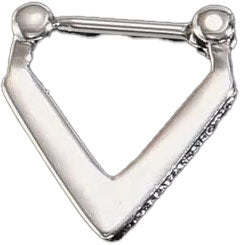 Septum - Triangles (16g) (Surgical Steel) - Wolf Moon