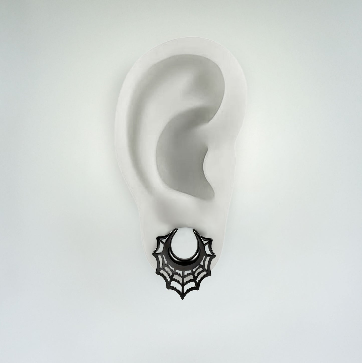 Plug - Spiderweb Saddle (Stainless Steel) - Wolf Moon