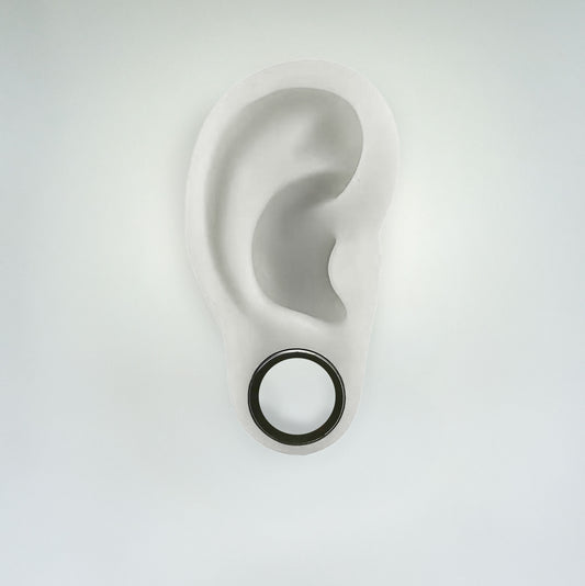 Plug - Tunnels (Surgical Steel) - Wolf Moon