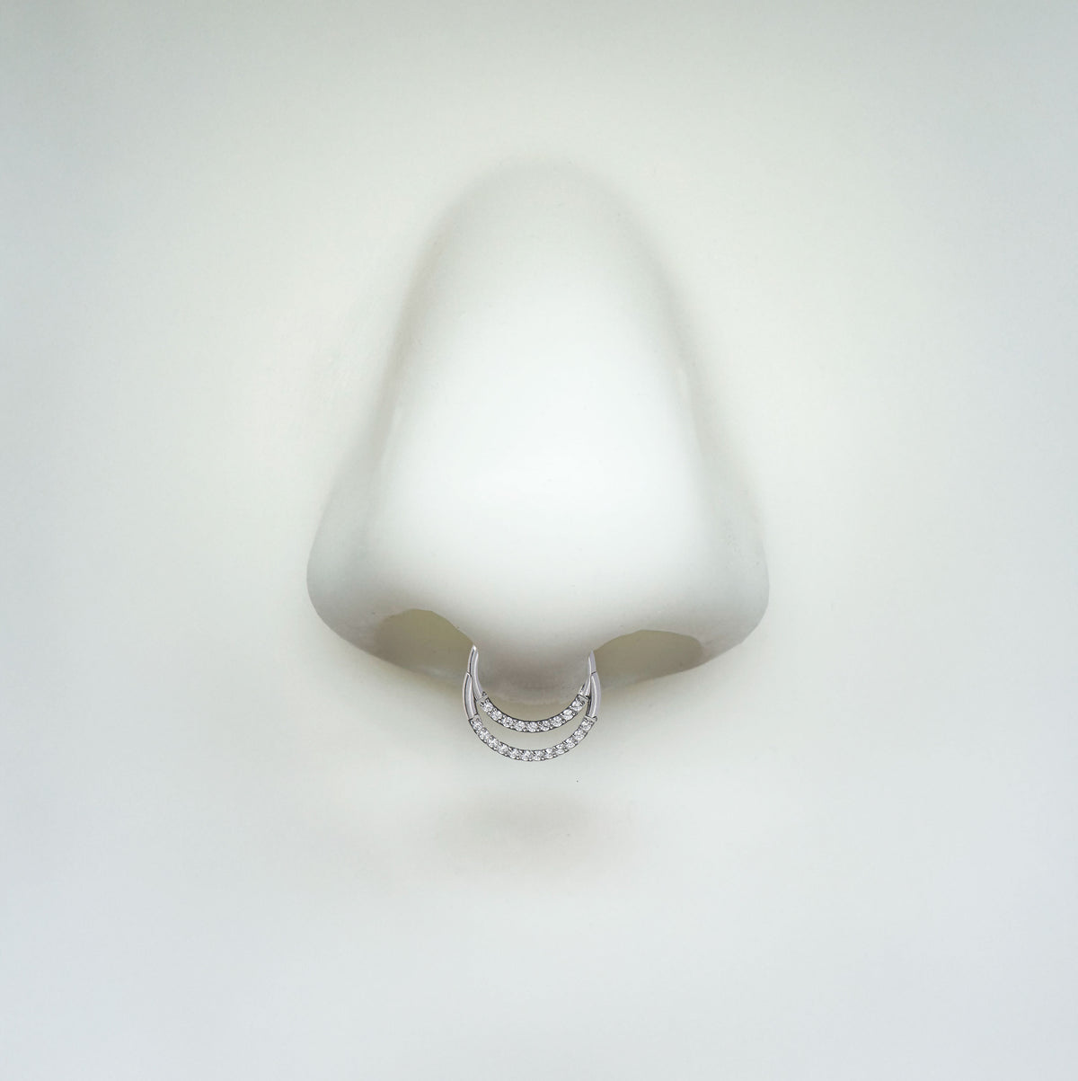 Septum - Starlit Rings (16g) (Titanium) - Wolf Moon