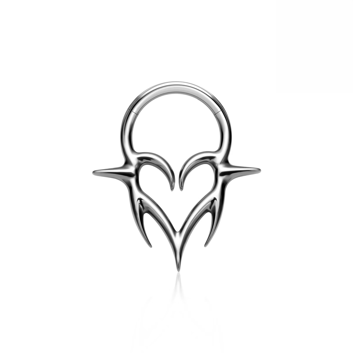Septum - Thorned Heart 16G (F136 Titanium) (PVD)