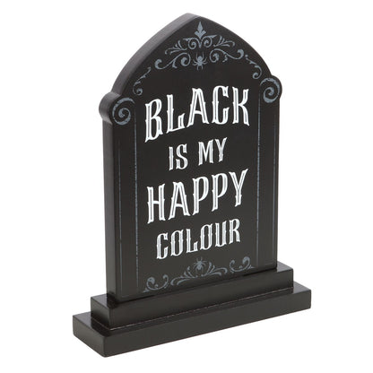 Sign - Tombstone: Black is My Happy Colour - Wolf Moon