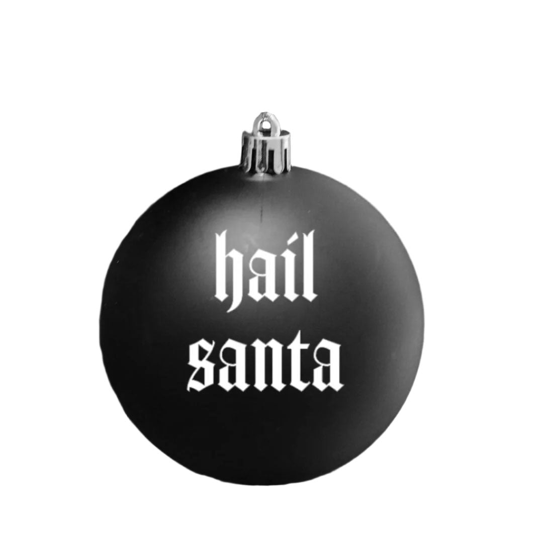 Ornament - Hail Santa - Wolf Moon