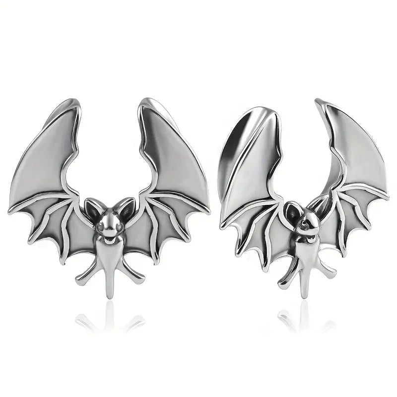 Plug - Bat Full Body Saddle (Stainless Steel) - Wolf Moon
