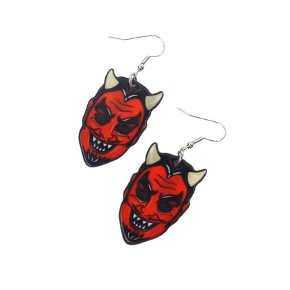Acrylic Earrings – Collection II - Wolf Moon