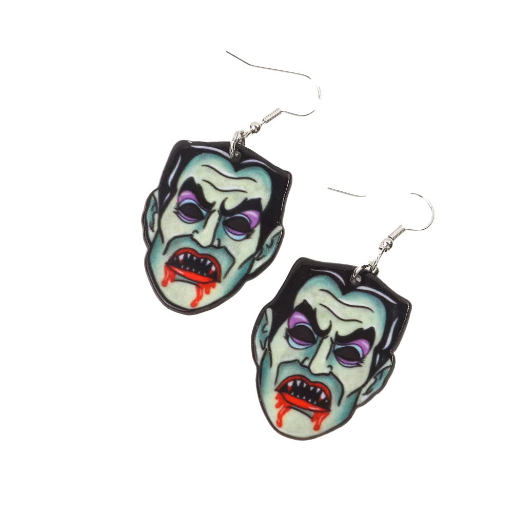 Acrylic Earrings – Collection II - Wolf Moon