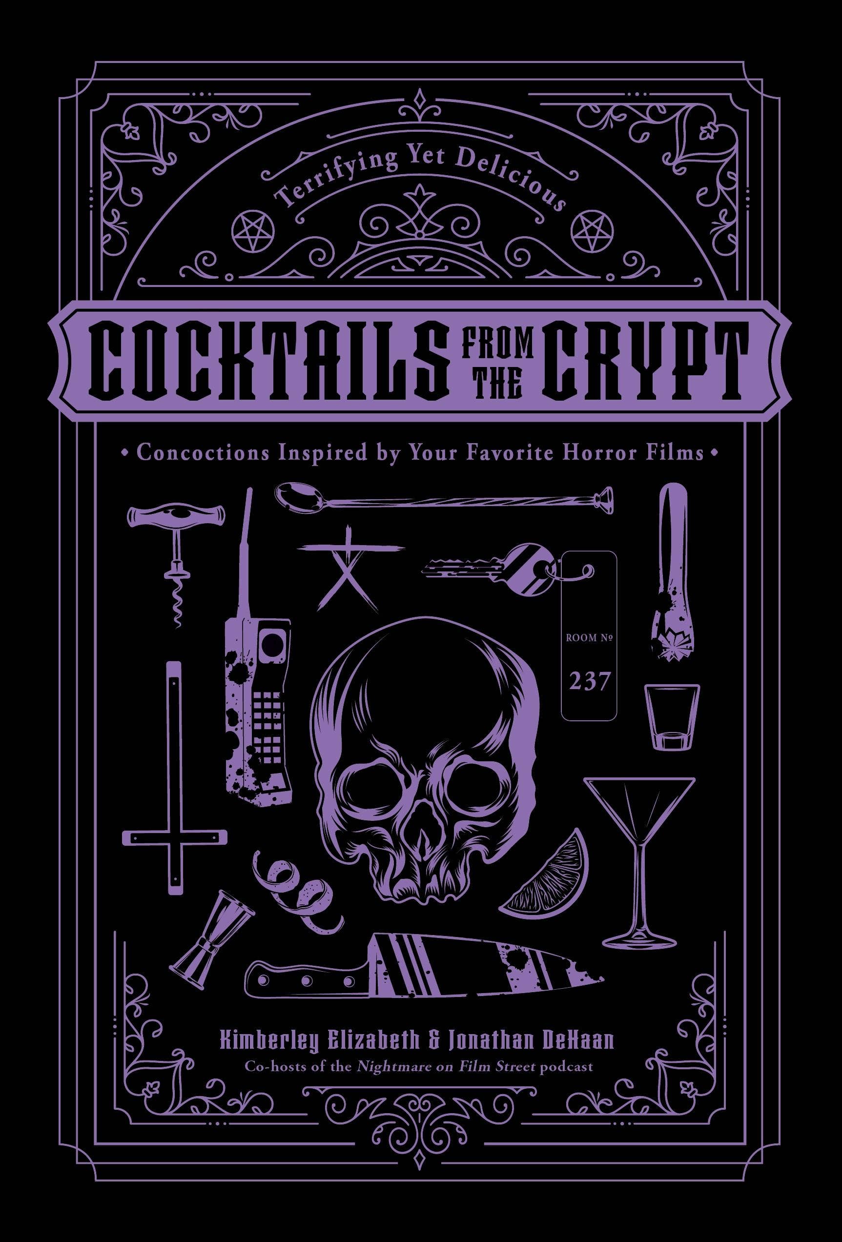 Book - Cocktails From The Crypt: Inspired By Horror Films - Wolf Moon