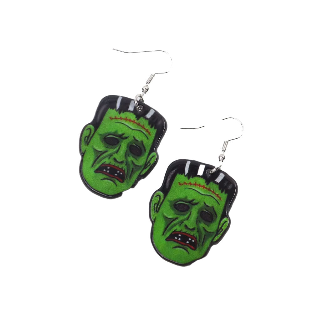 Acrylic Earrings – Collection II - Wolf Moon