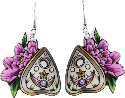 Acrylic Earrings – Collection II - Wolf Moon