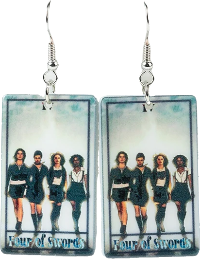 Acrylic Earrings – Collection II - Wolf Moon