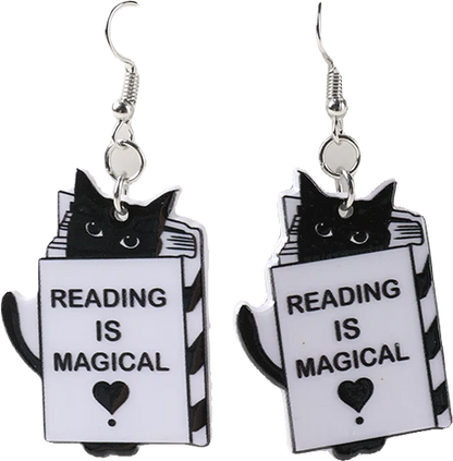 Acrylic Earrings – Collection II - Wolf Moon