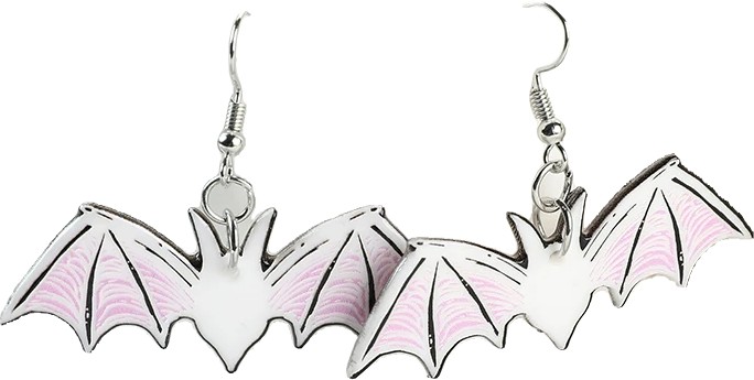 Acrylic Earrings – Collection II - Wolf Moon
