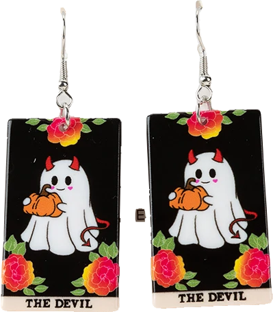 Acrylic Earrings – Collection II - Wolf Moon