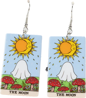 Acrylic Earrings – Collection II - Wolf Moon