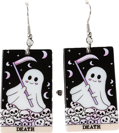 Acrylic Earrings – Collection II - Wolf Moon