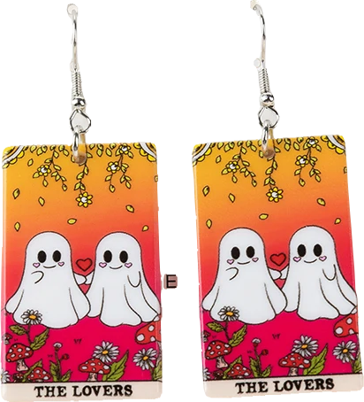 Acrylic Earrings – Collection II - Wolf Moon