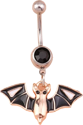 Naval - Bat Dangle (14g) (Surgical Steel) - Wolf Moon