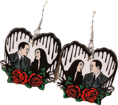 Acrylic Earrings – Collection II - Wolf Moon