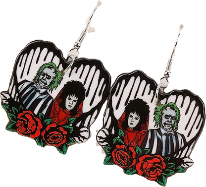 Acrylic Earrings – Collection II - Wolf Moon