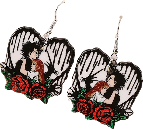 Acrylic Earrings – Collection II - Wolf Moon