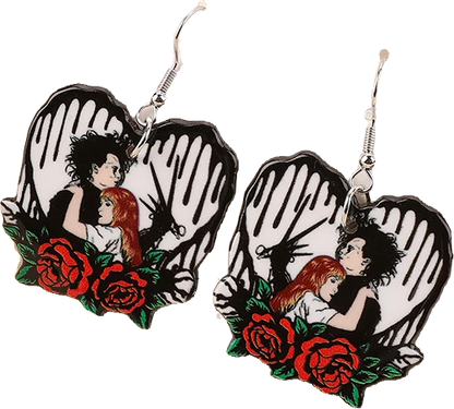 Acrylic Earrings – Collection II - Wolf Moon