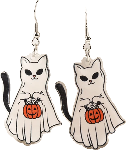 Acrylic Earrings – Collection II - Wolf Moon