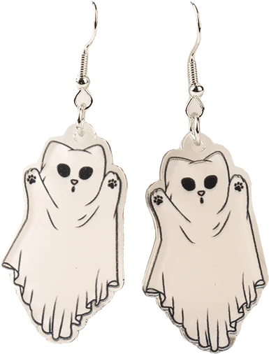 Acrylic Earrings – Collection II - Wolf Moon