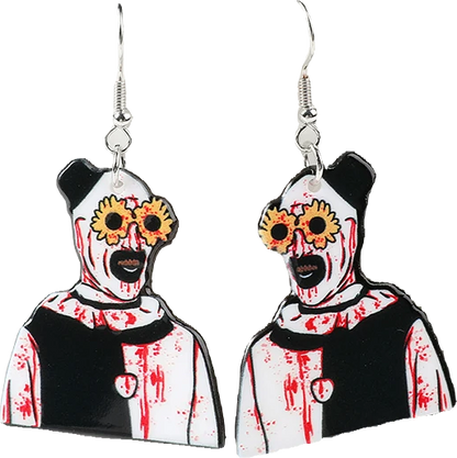Acrylic Earrings – Collection II - Wolf Moon