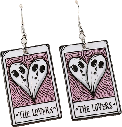 Acrylic Earrings – Collection II - Wolf Moon