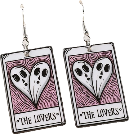 Acrylic Earrings – Collection II - Wolf Moon