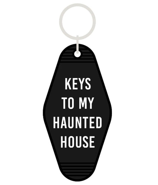 Keychain - Keys To My Haunted House - Wolf Moon