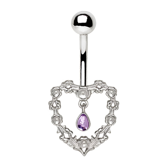 Navel - Sorceress Heart (316L Stainless Steel)