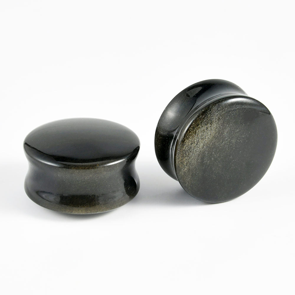 Plugs - Obsidian - Wolf Moon