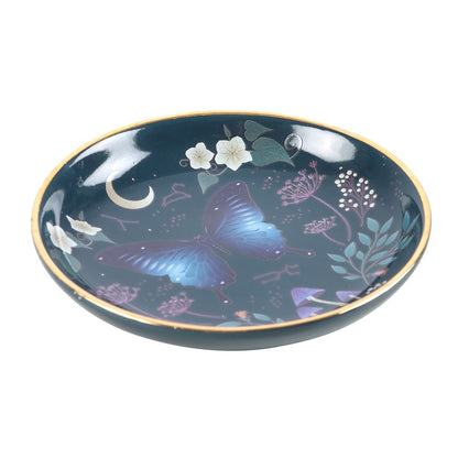 Trinket Dish - Moth Round