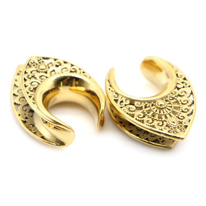 Plug - Ornate Saddles (Stainless Steel) - Wolf Moon