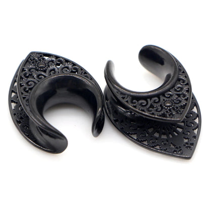 Plug - Ornate Saddles (Stainless Steel) - Wolf Moon