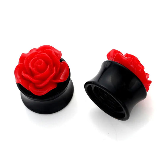 Plug - Rose (Acrylic) - Wolf Moon