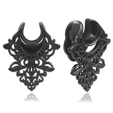 Plug - Lace Saddle (Stainless Steel) - Wolf Moon