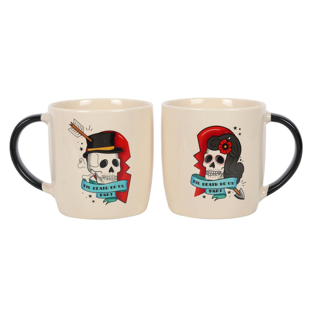 Gift Set - Til Death Do Us Part Mugs - Wolf Moon